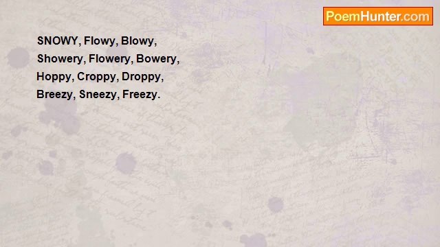 George Ellis - The Twelve Months