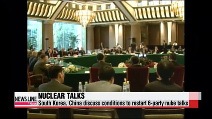 South Korea, China discuss conditions to restart six-party talks