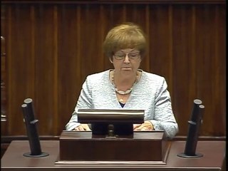 Poseł Maria Zuba - Wystąpienie z dnia 29 maja 2014 roku.