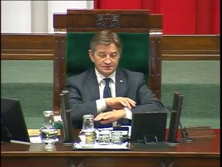 Poseł Michał Wojtkiewicz - Wystąpienie z dnia 29 maja 2014 roku.