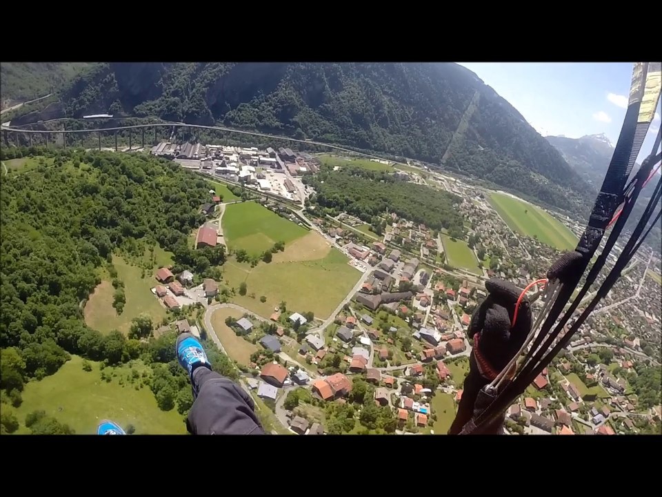 Parapente plaine joux