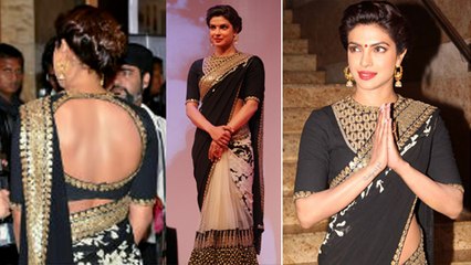 Priyanka Chopra In A Desi Avtaar - Dilip Kumar Autobiography Launch