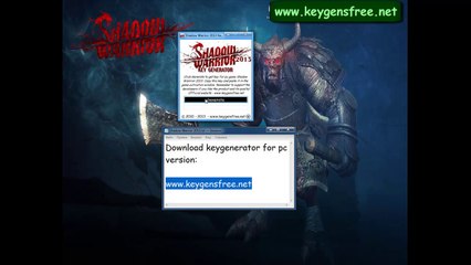 Le numéro de série pour les Shadow Warrior 2013 pc à télécharger gratuit