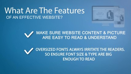 Essentials Features to Make a Website Effective