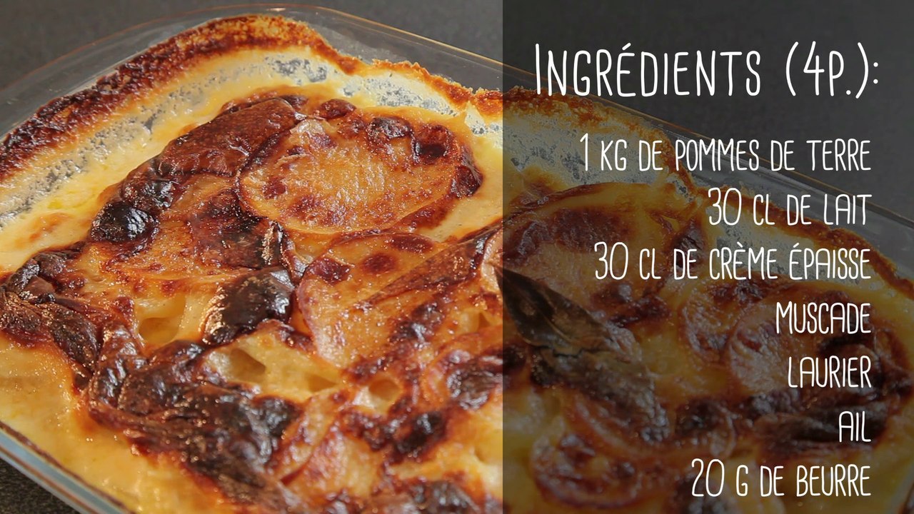 Gratin dauphinois - Recette Gourmand