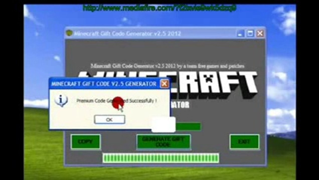 Minecraft compte Premium Générateur Janvier 2013 et cadeaux Code Generator