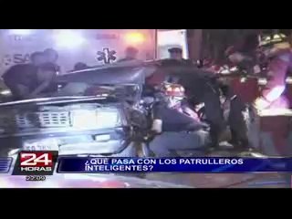 Patrullero inteligente se despista tras intentar capturar a delincuentes