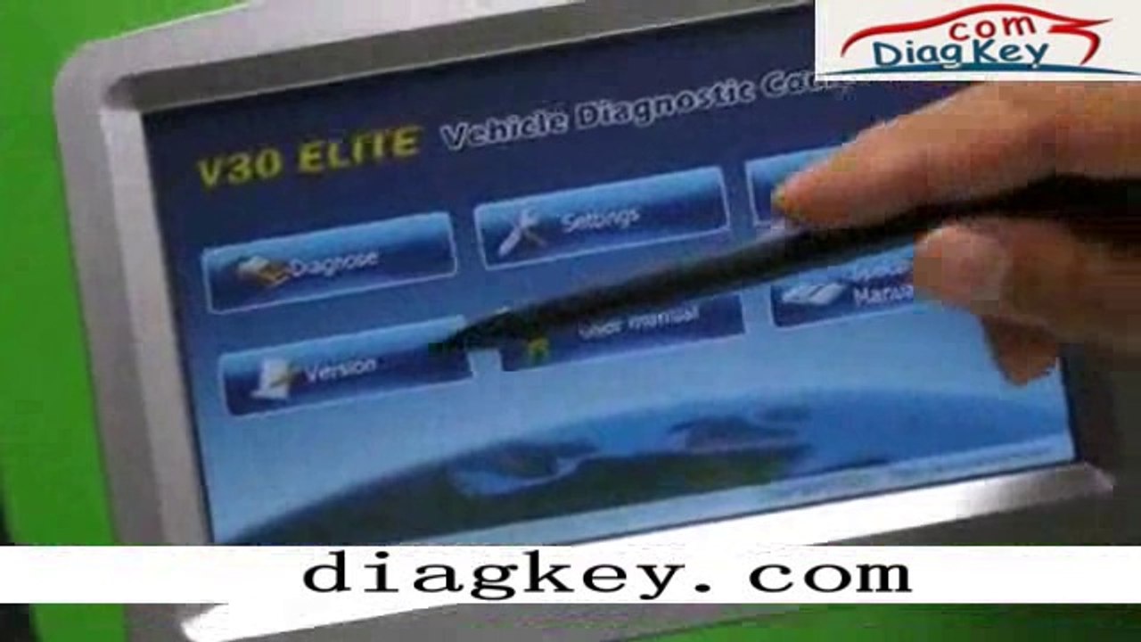 AUTOBOSS V30 Elite Super Scanner demo video