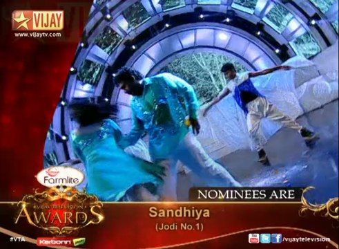 Vijay Television Awards | Favourite Dancer - Female
