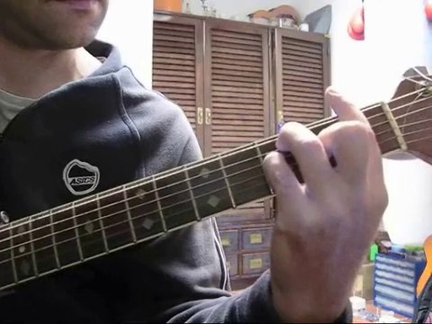 FA maggiore - Chitarra Accordi maggiori semplici