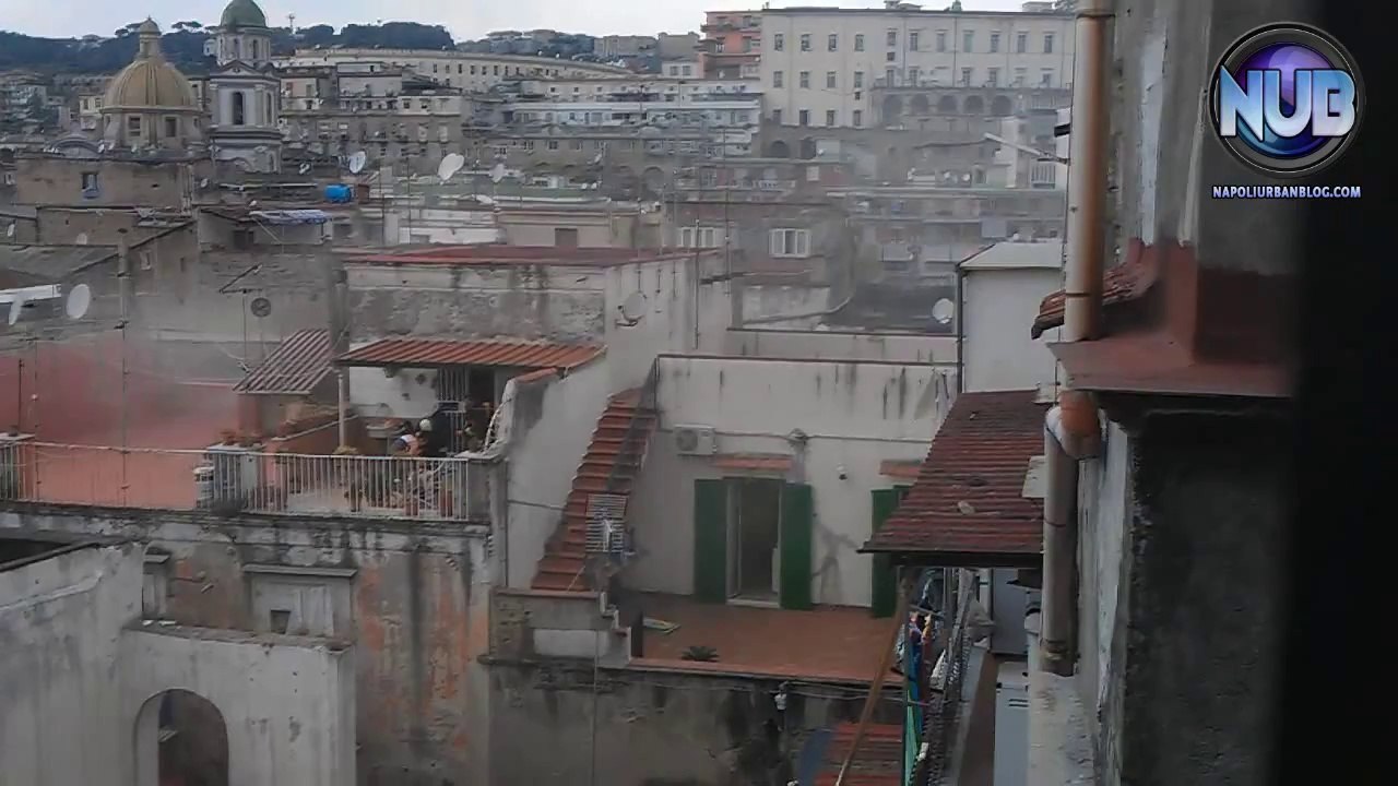 Incendio Vico Cangiani - Napoli