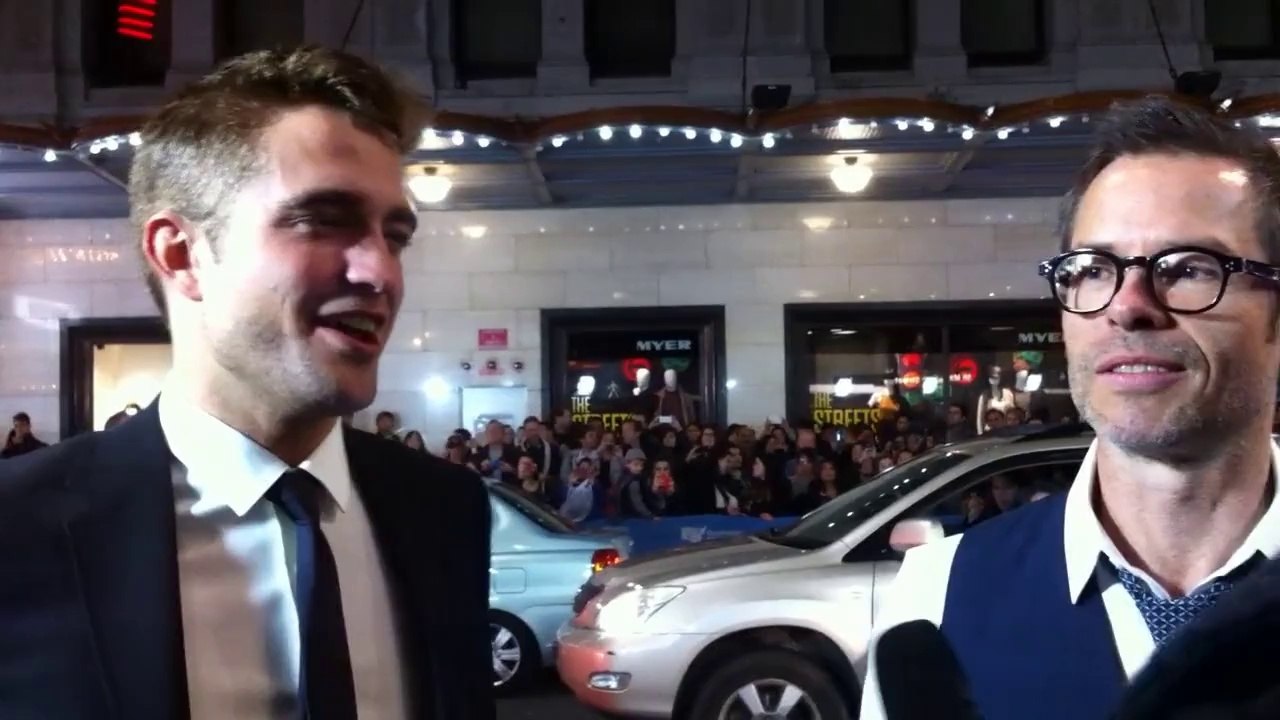 #SydFilmFest 07.06.2014 The Rover Premiere Robert & Guy walk the Red Carpet