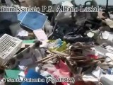 Albano Laziale (Roma) - Scoperta dalla polizia una discarica abusiva a Santa Palomba (10.06.14)