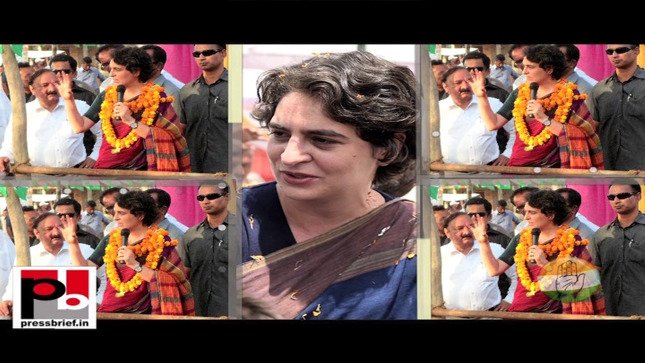 Priyanka Gandhi Vadra - A leader who works only for the masses