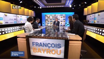 Questions d'info : François Bayrou, président du MoDem, maire de Pau