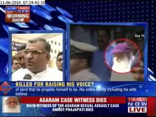 Asaram case witness shot dead