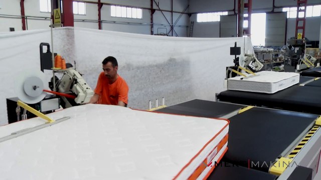 MMS-1100 СТАНОК ДЛЯ АВТОМАТИЧЕСКОЙ ОКАНТОВКИ КРАЕВ МАТРАСА