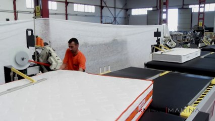 MMS-1100 СТАНОК ДЛЯ АВТОМАТИЧЕСКОЙ ОКАНТОВКИ КРАЕВ МАТРАСА