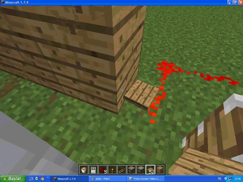 minecraft en kolay tuzak yapımı (çok kolay)