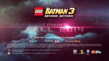 Wii U - LEGO Batman 3  Beyond Gotham Announce Trailer