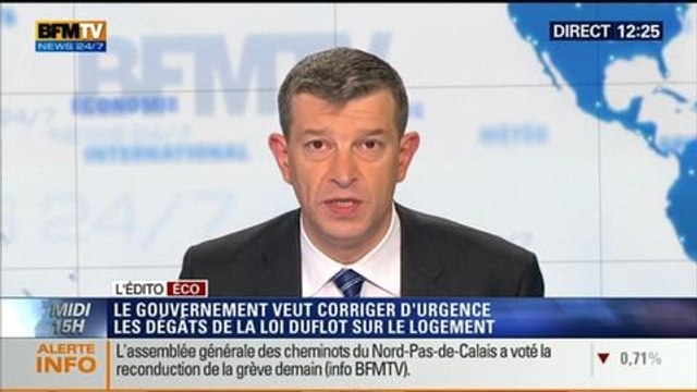 L'Édito éco de Nicolas Doze: La loi Alur a pénalisé les marchés à toute allure – 11/06