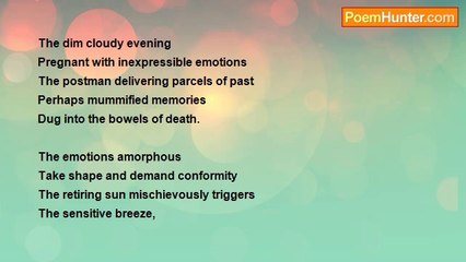 sree Jothi - A Grave Evening