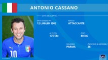 Mondiali 2014 - Italia - Focus su Antonio Cassano