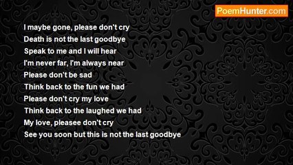 Jonathan Apostol - Please Don't Cry