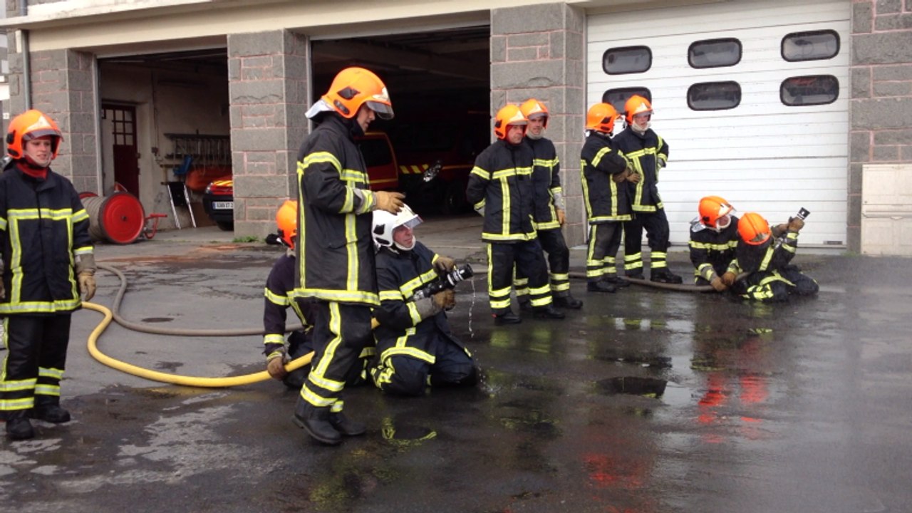 Manœuvre des pompiers