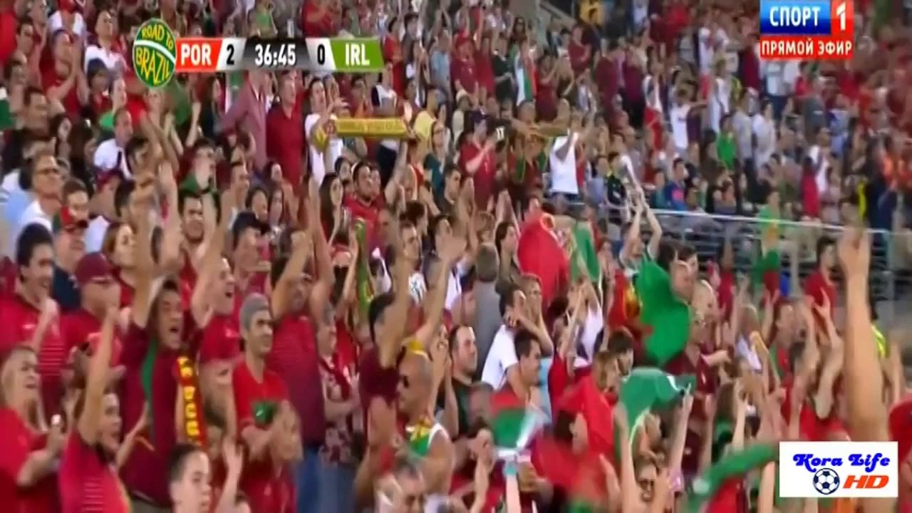 Portugal vs Ireland 5-1 - All goals ~ Friendly Match 2014