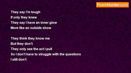 beautifully broken xxx - They say im tough