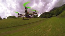 Chocolate quadricopter! Amazing Chocolate flying drone.