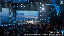 Pitbull ft. Jennifer Lopez & Claudia Leitte - We Are One (Billboard Music Awards 2014 with Lyric)