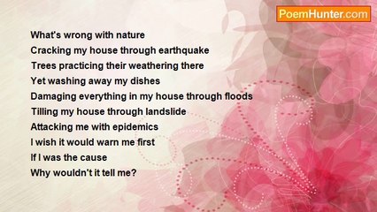 Walani Ndhlovu - NATURAL DISASTERS