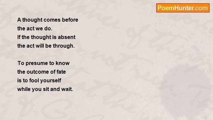 Edwina Reizer - The Thought Comes First