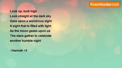 Hannah Dean - The Night's Sky