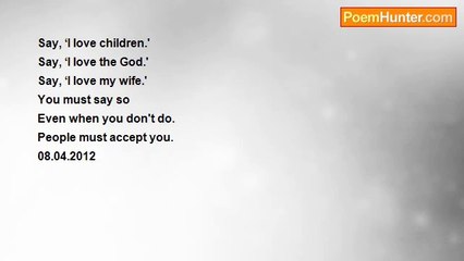 Rm.Shanmugam Chettiar. - In order to accept you, …