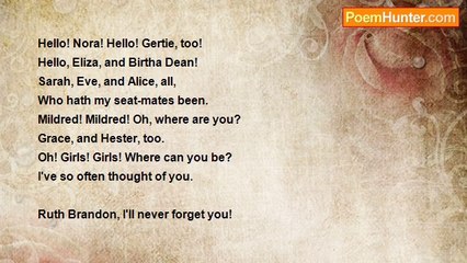 Della Hodgson James - School Mates