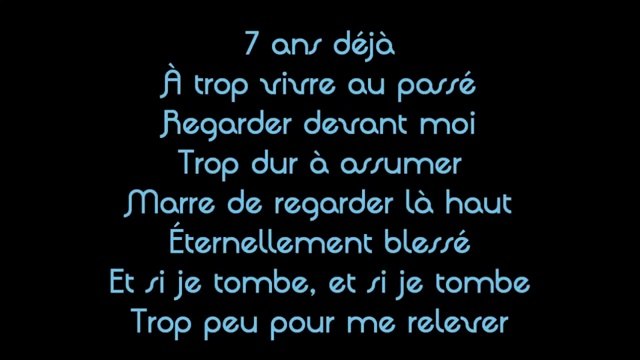 La Fouine - 7 Ans Déjà (Paroles / Lyrics)