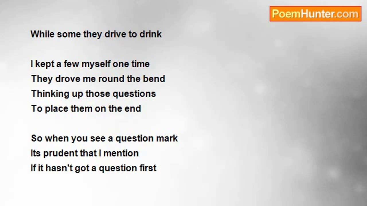 Ted Middleton - Question Marks