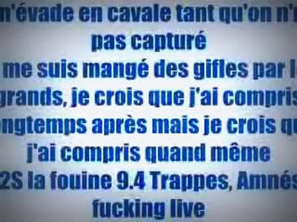 La Fouine Feat Nessbeal - Banlieue Sale Music (Paroles / Lyrics)