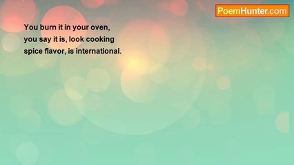 Is It Poetry - cook one dish