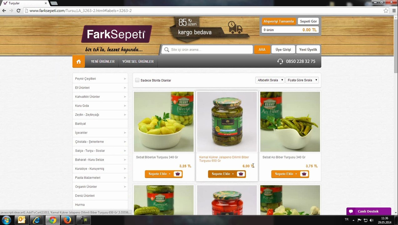 Sebat Acı Biber Turşusu