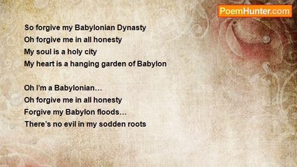 Mark Heathcote - My Heart Is A Hanging Garden Of Babylon