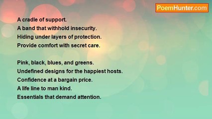 Kelly Sue Davila - Ode To Thy Bra