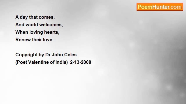 Dr John Celes - Happy Valentine’s Day 2008