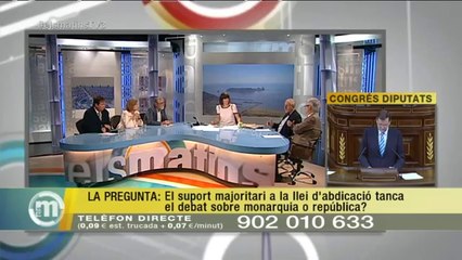 TV3 - Els Matins - Tertúlia del 11/06/14 (part 1). Entrevista a Inocencio Arias