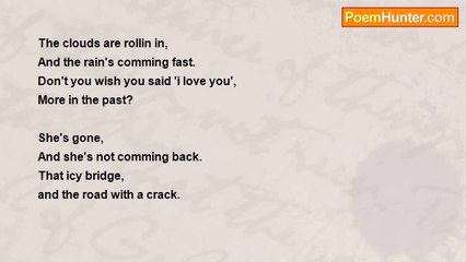 Laura Bigelow - ~The clouds are rollin in ~