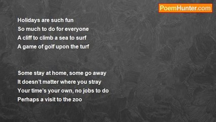 Jean Sheridan - Summer Holidays