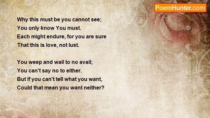 Bridgid Patrick - You're In Love With Two People? ? F**k OFF!